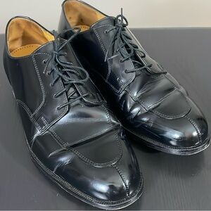Cole Hann Black Leather Dress Shoes Oxfords Mens 11 1/2 D